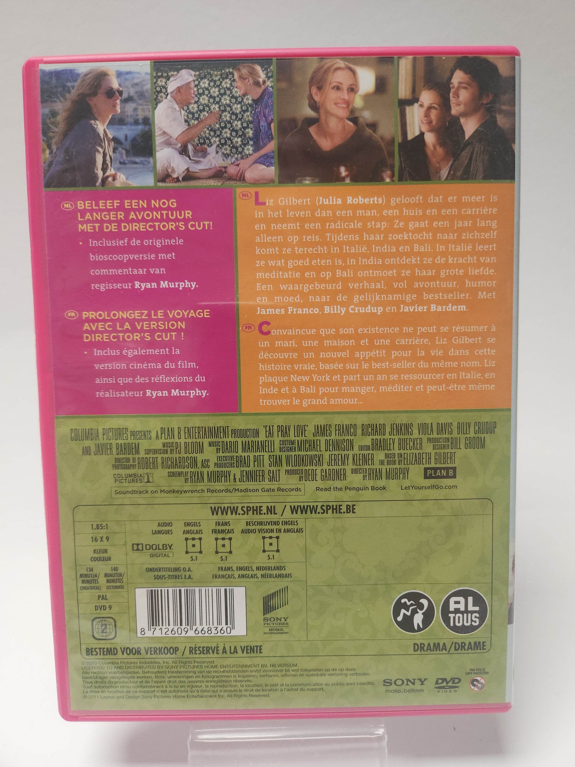 Eat Pray Love DVD - Feniks Gameshop