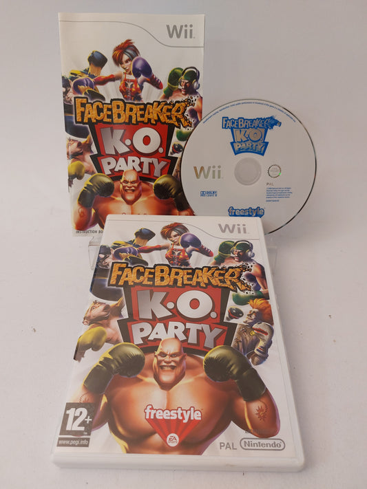 FaceBreaker KO Party Nintendo Wii
