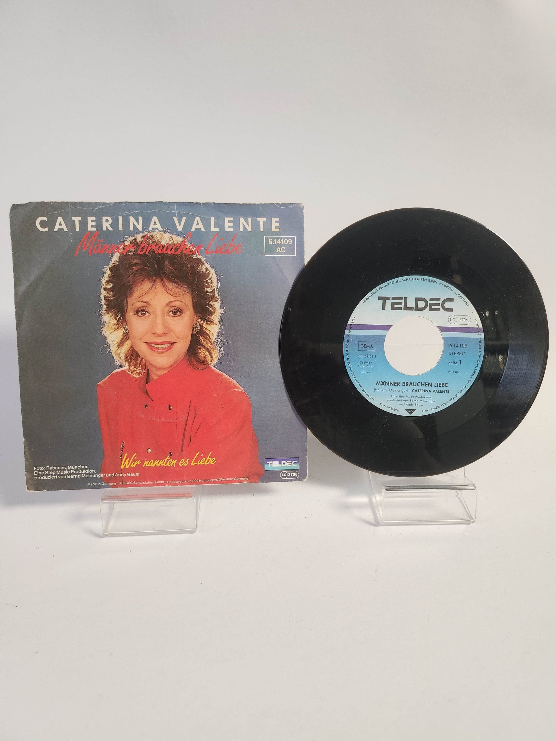 Caterina Valente: Männer brauchen Liebe Single Vinyl - Feniks Gameshop