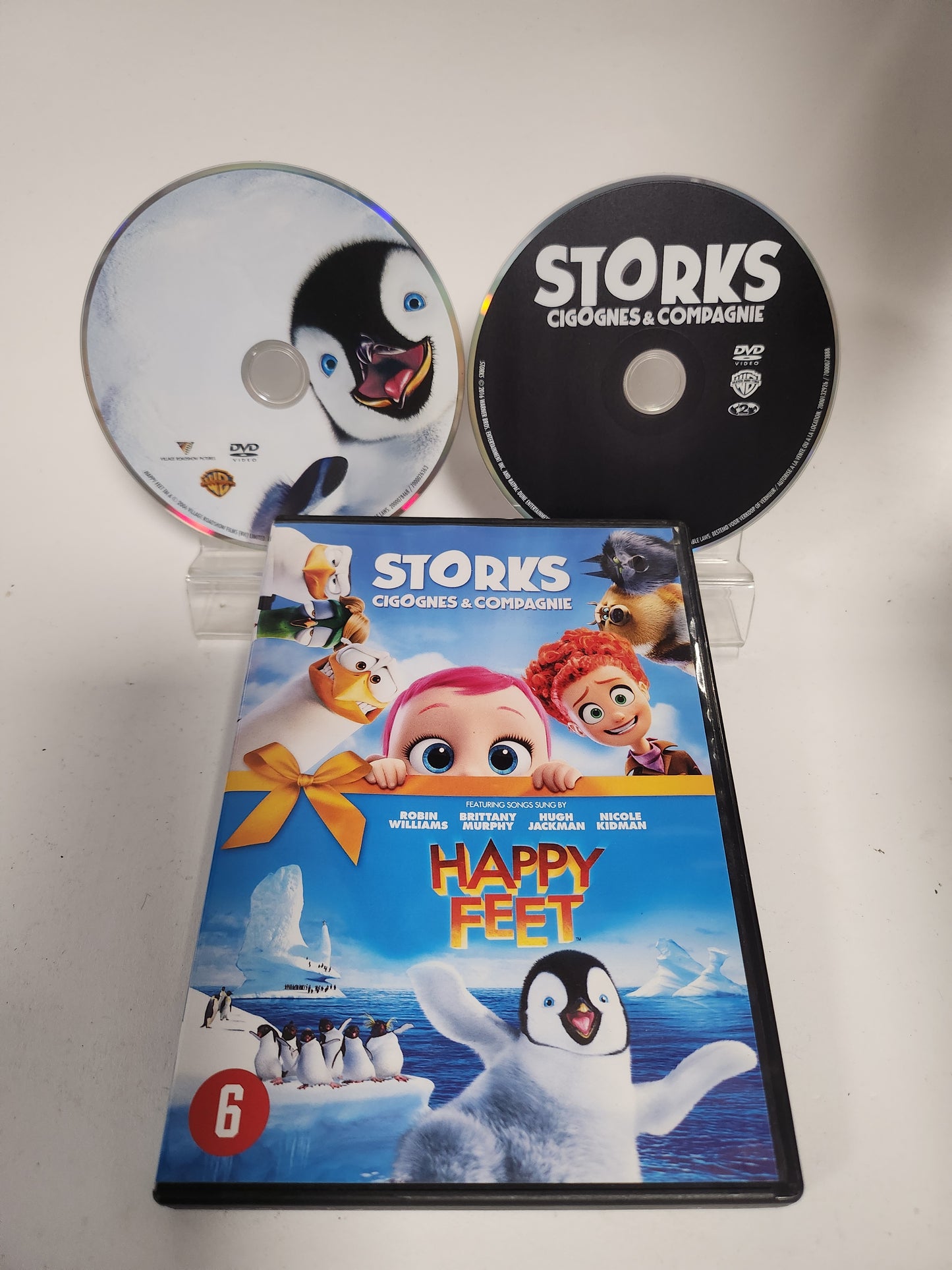 Storks & Happy Feet Dvd Kids