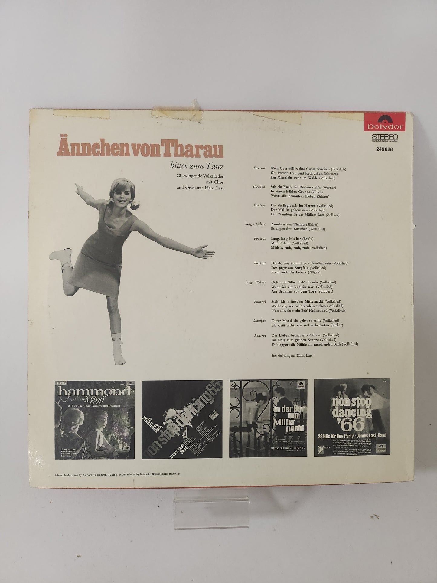 Annchen von Tharau Bittet zum Tanz LP Vinyl