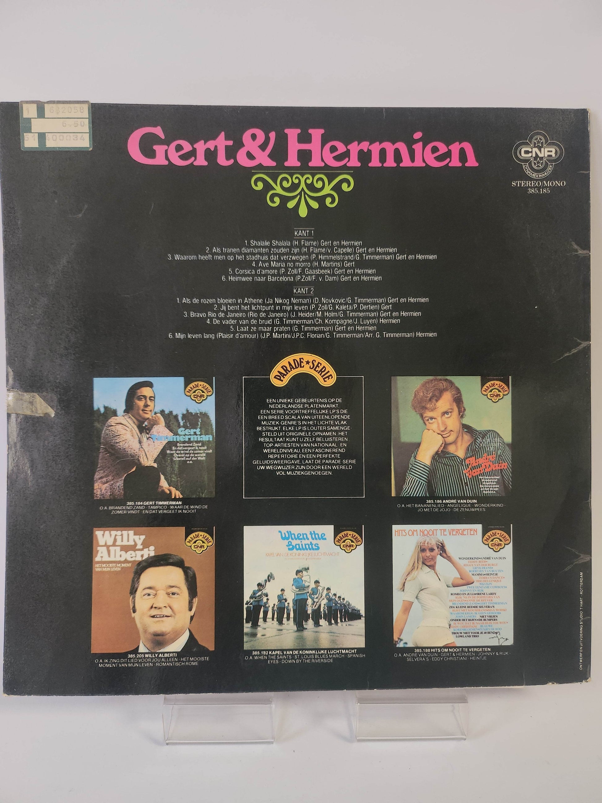 Gert & Hermien LP Vinyl - Feniks Gameshop