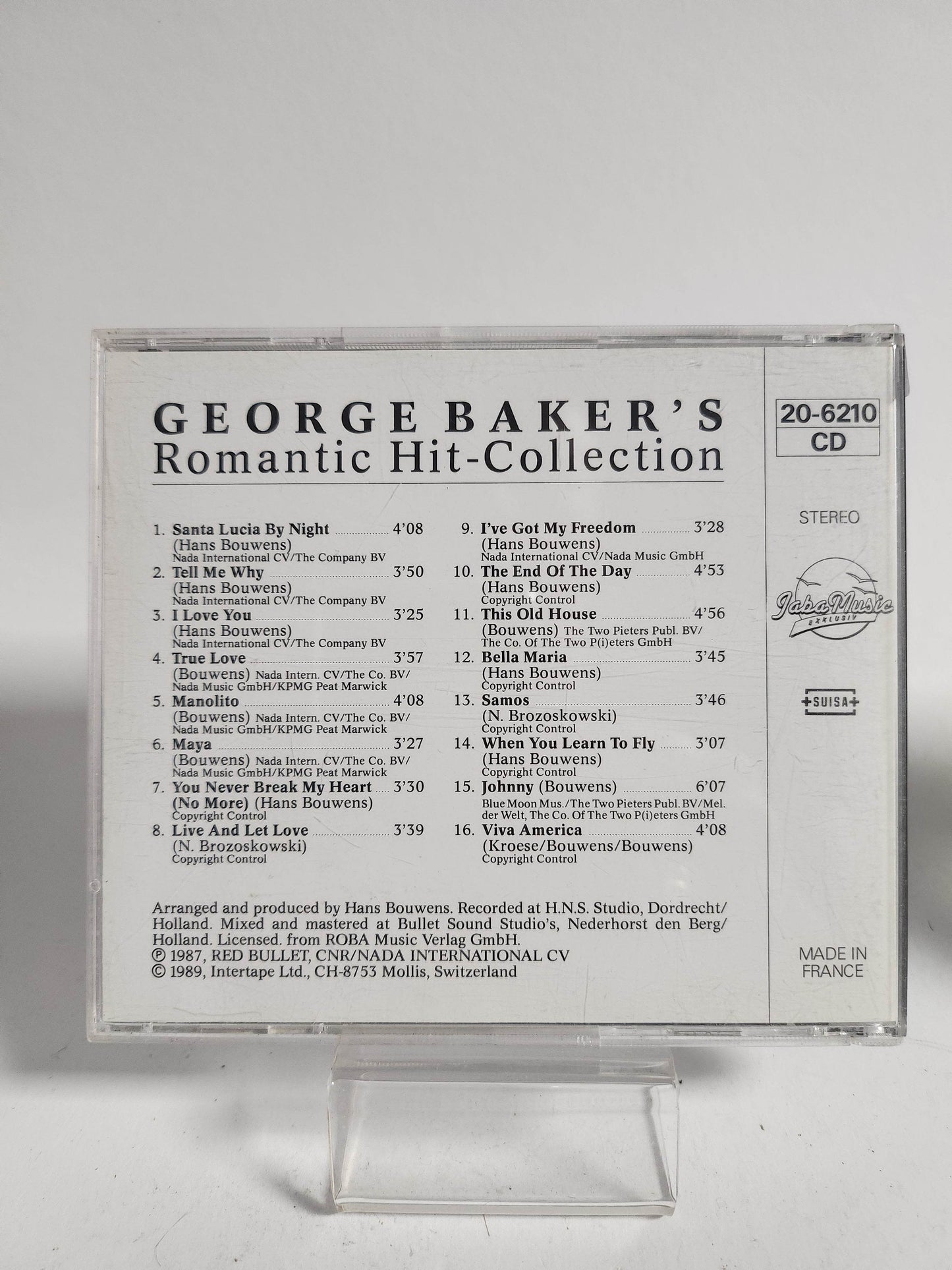 George Barker's: Romantic Hit Collection CD - Feniks Gameshop