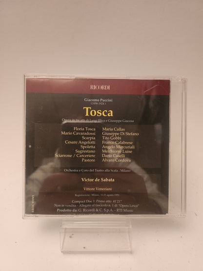 Opera Lirica: Tosca Deel 1 CD