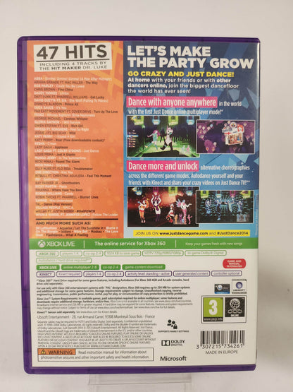 Just Dance 2014 (No Book) Xbox 360 - Feniks Gameshop