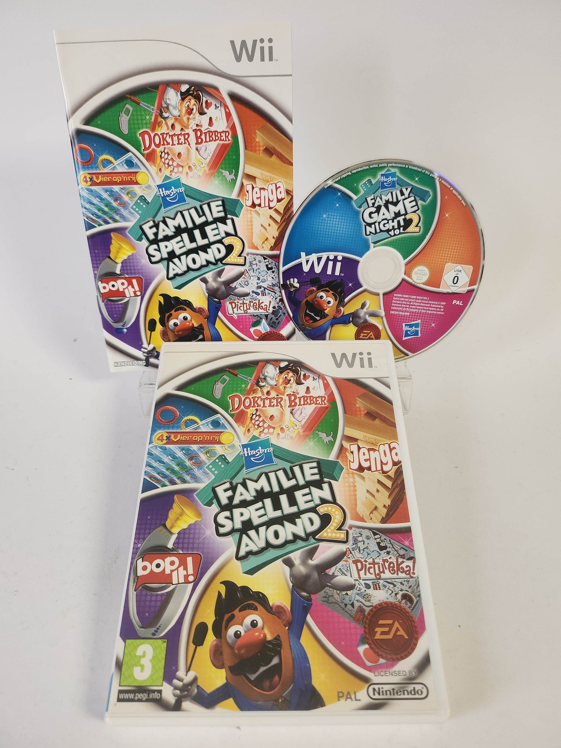 Hasbro Familie Spellen Avond 2 Nintendo Wii - Feniks Gameshop