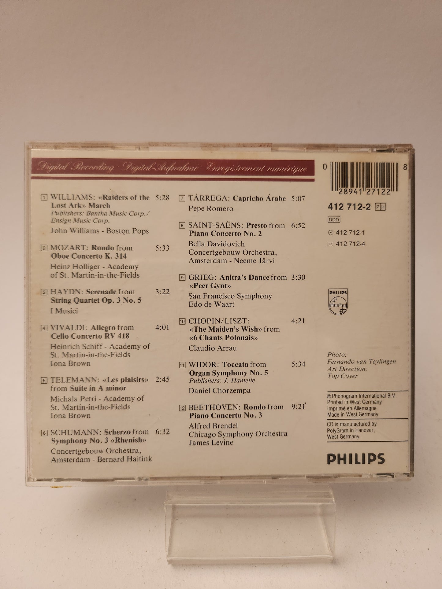 Hear the Light on Philips CD