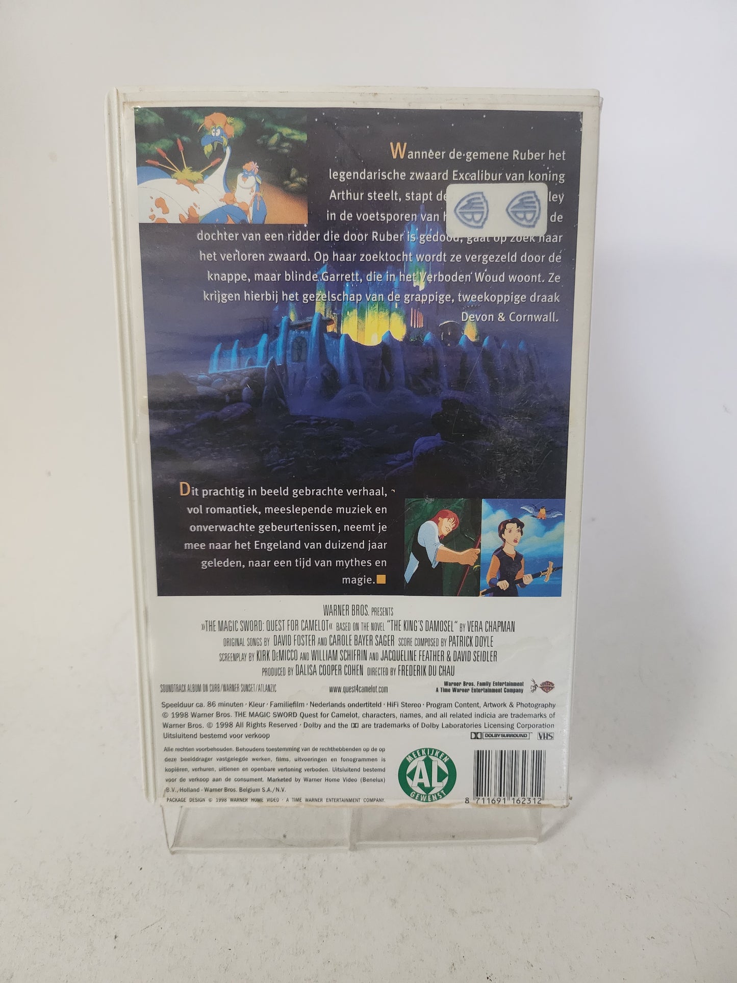 Magic Sword: Quest for Camelot VHS Kids