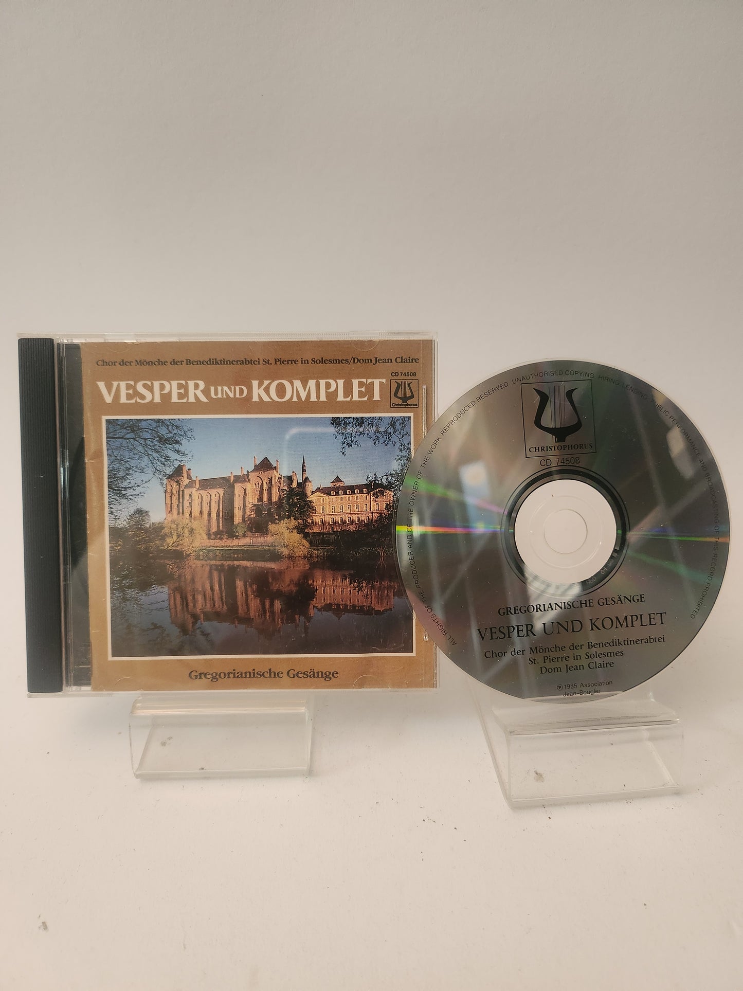 Gregorianische Gesänge: Vesper und Komplet CD