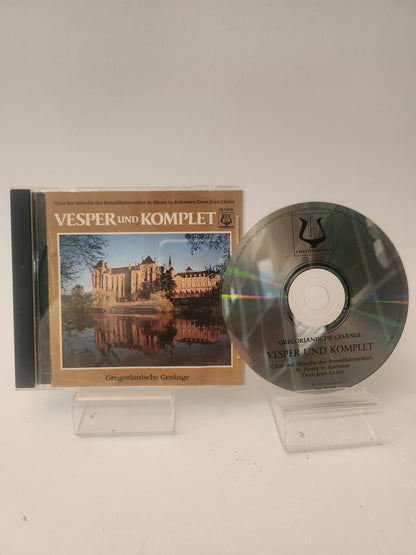 Gregorianische Gesänge: Vesper und Komplet CD