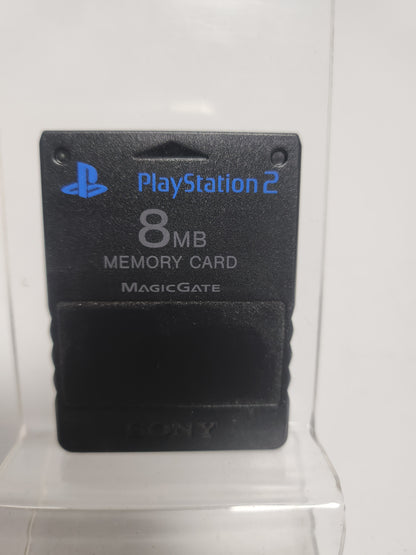 Schwarze Speicherkarte 8 MB Playstation 2