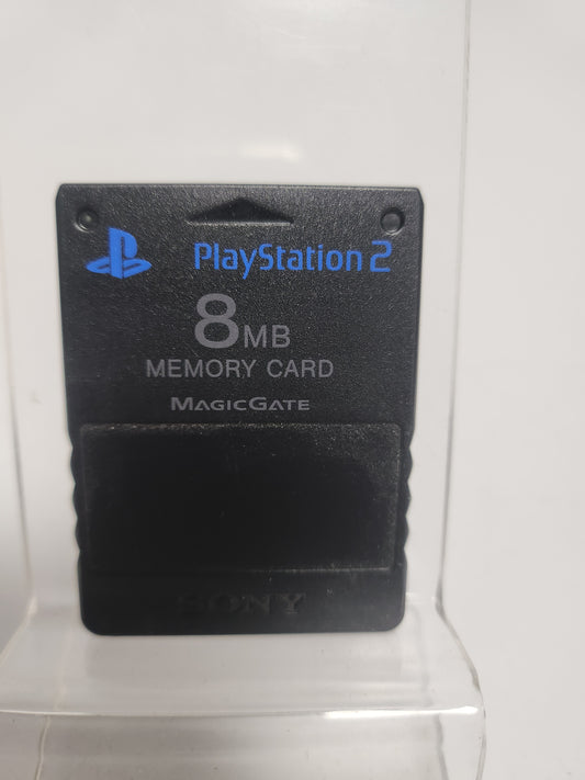 Zwarte Memory Card 8MB Playstation 2