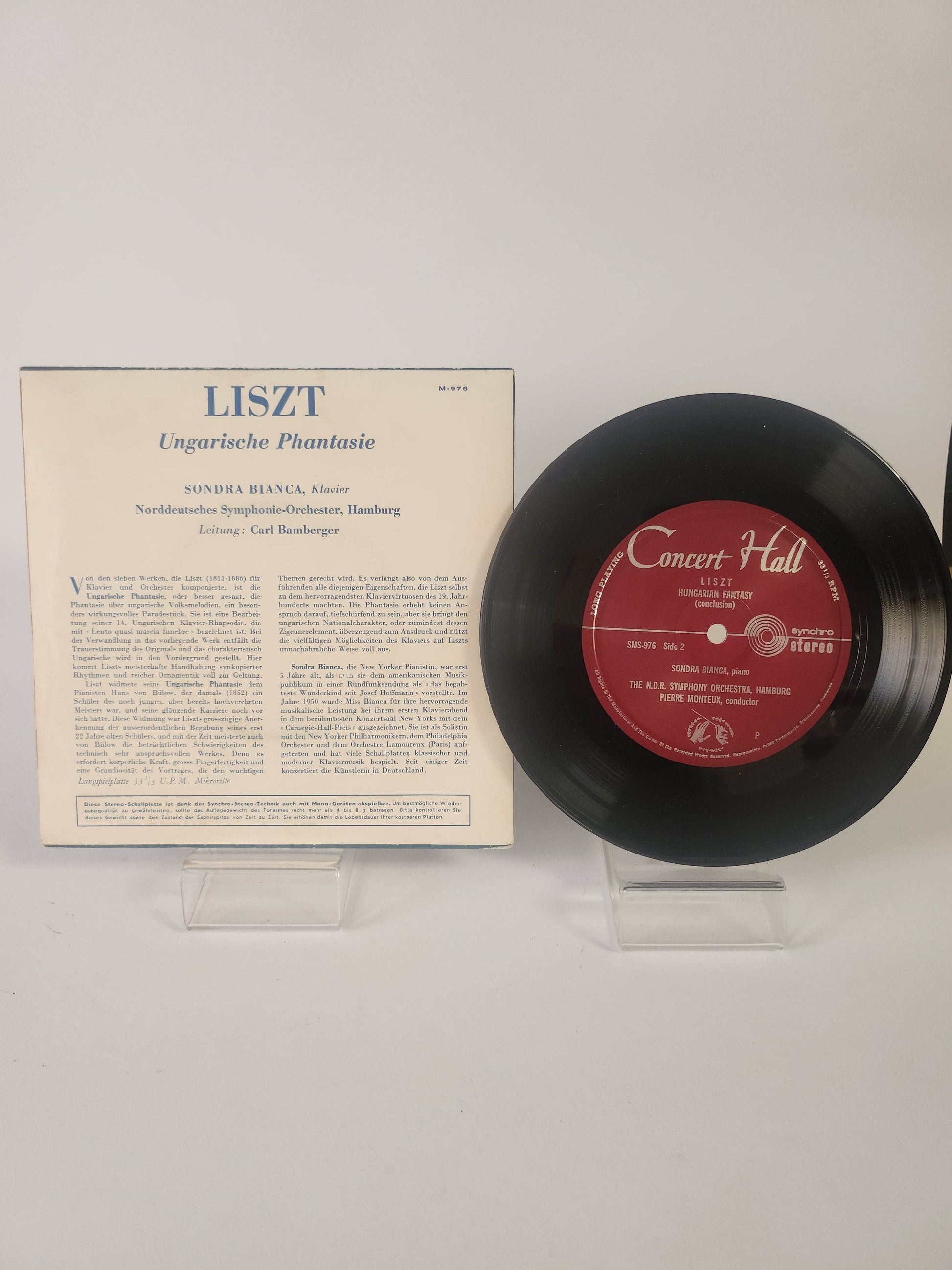 Liszt: Ungarische Fantasie Single Vinyl - Feniks Gameshop