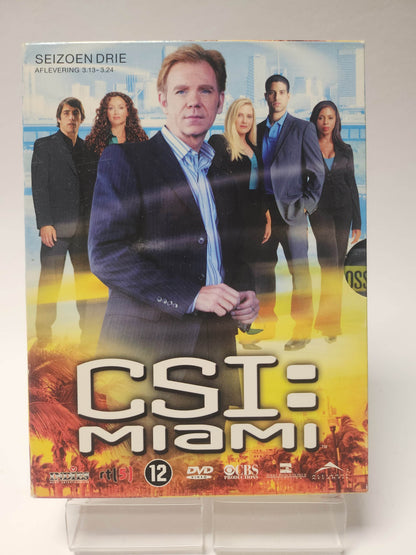 CSI Miami Seizoen 3 Aflevering 3.13 tot 3.24 Box DVD - Feniks Gameshop