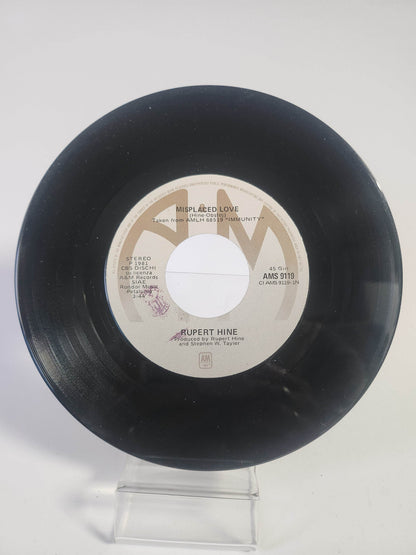 Rupert Hine: Misplaced Love Single Vinyl - Feniks Gameshop