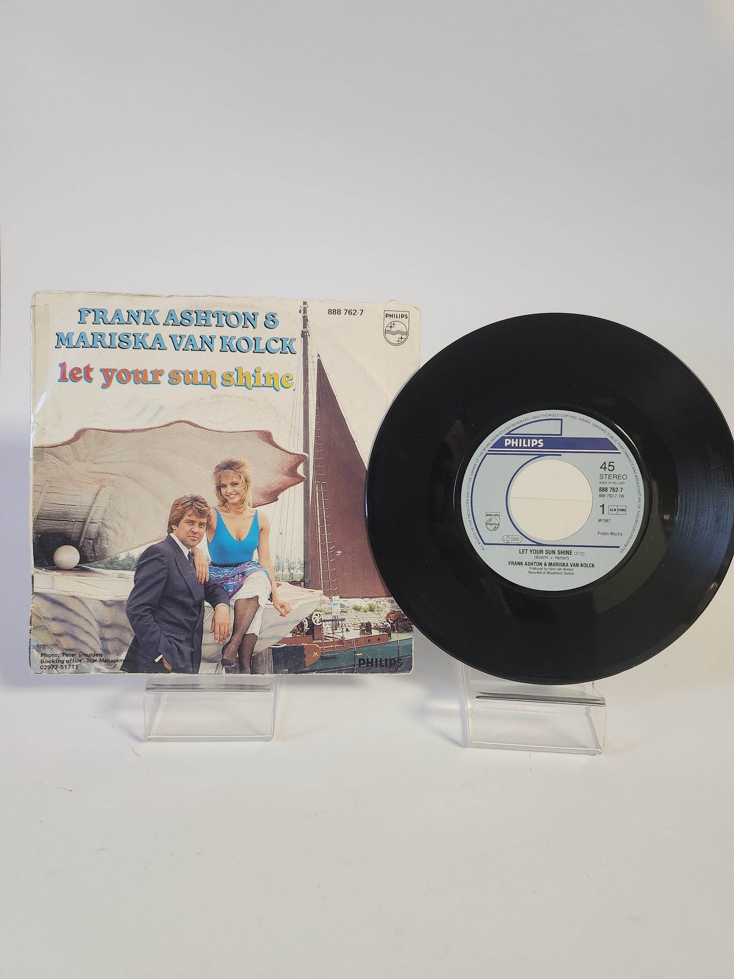 Frank Ashton & Mariska van Kolck: Let Your Sun Shine Single Vinyl - Feniks Gameshop