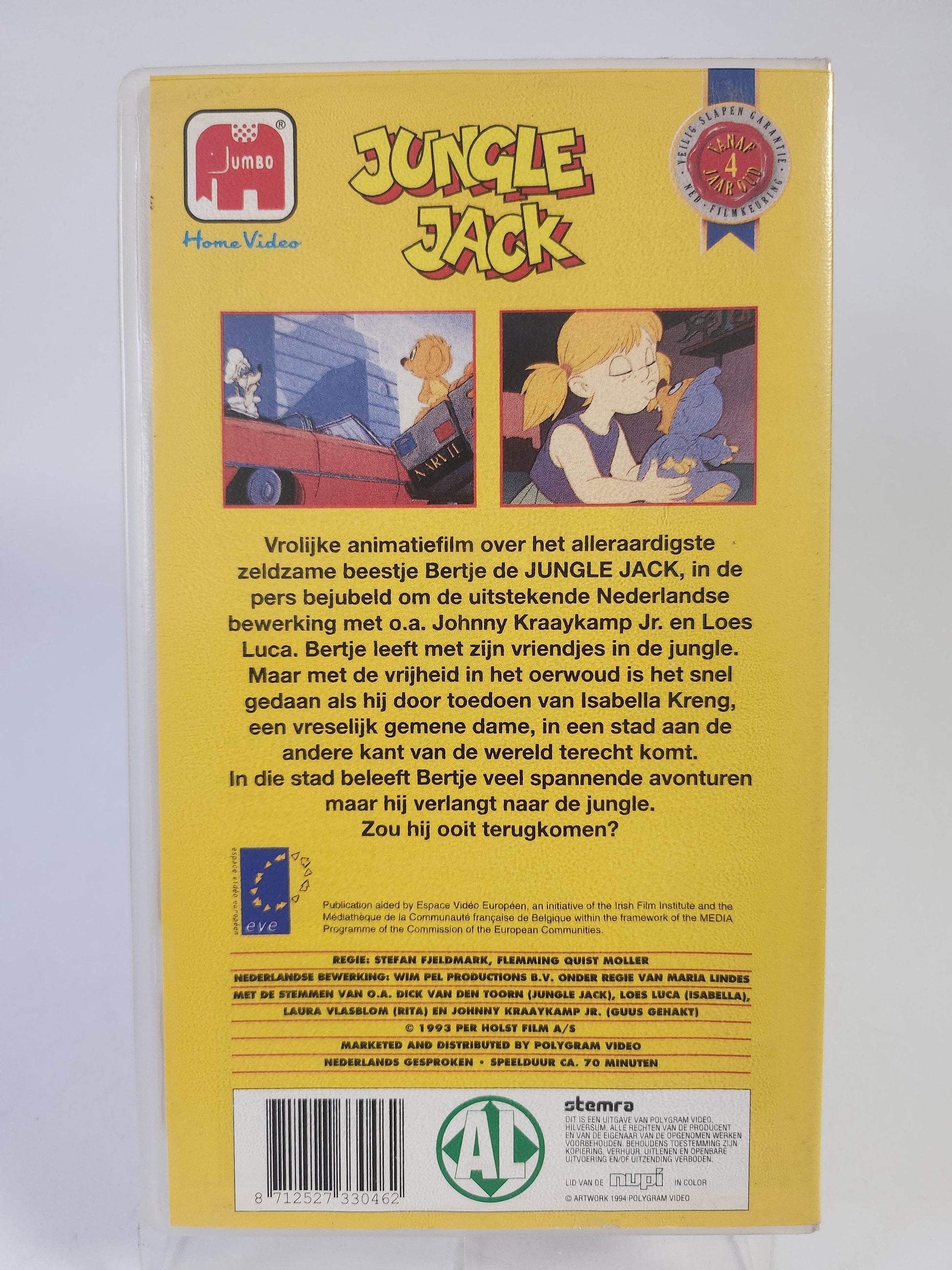 Jungle Jack: het Grote Bioscoopsucces VHS Kids - Feniks Gameshop