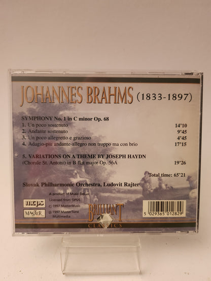 Brahms: Symphony No 1 CD