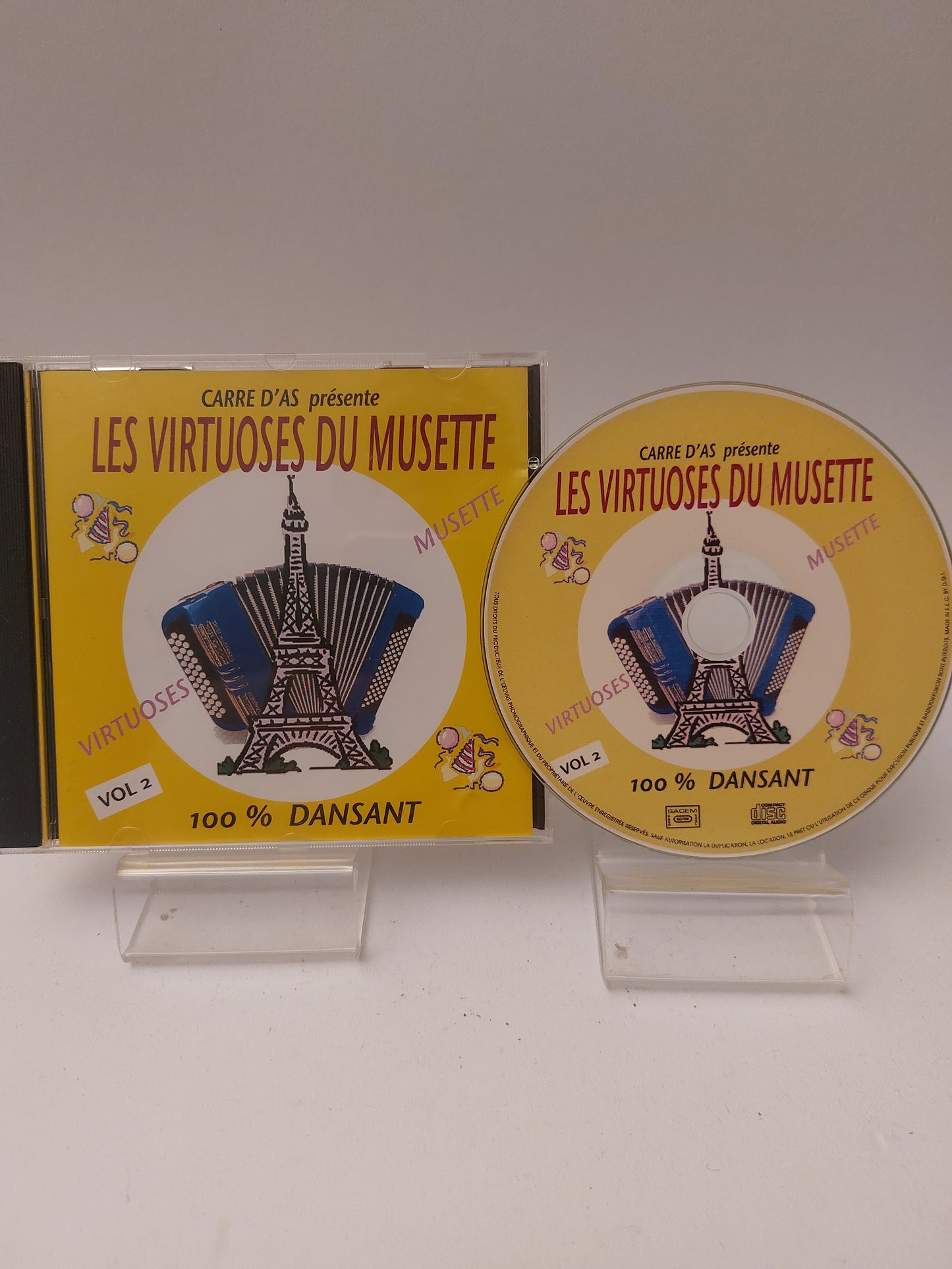 Carré d'as presente Les Virtuoses du Musette CD