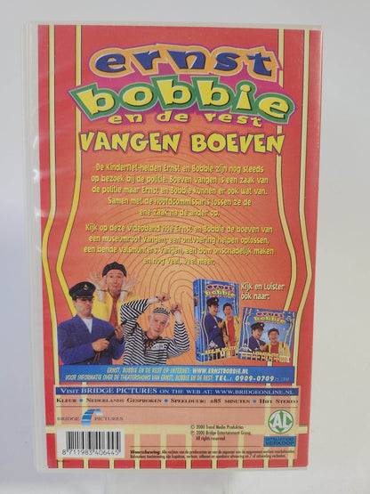 Ernst, Bobbie en de Rest Vangen Boeven VHS Kids - Feniks Gameshop