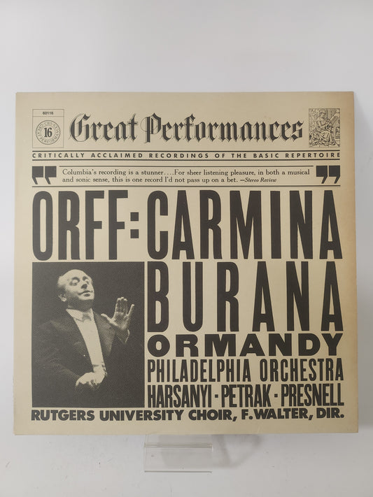 Carmina Burana LP Vinyl