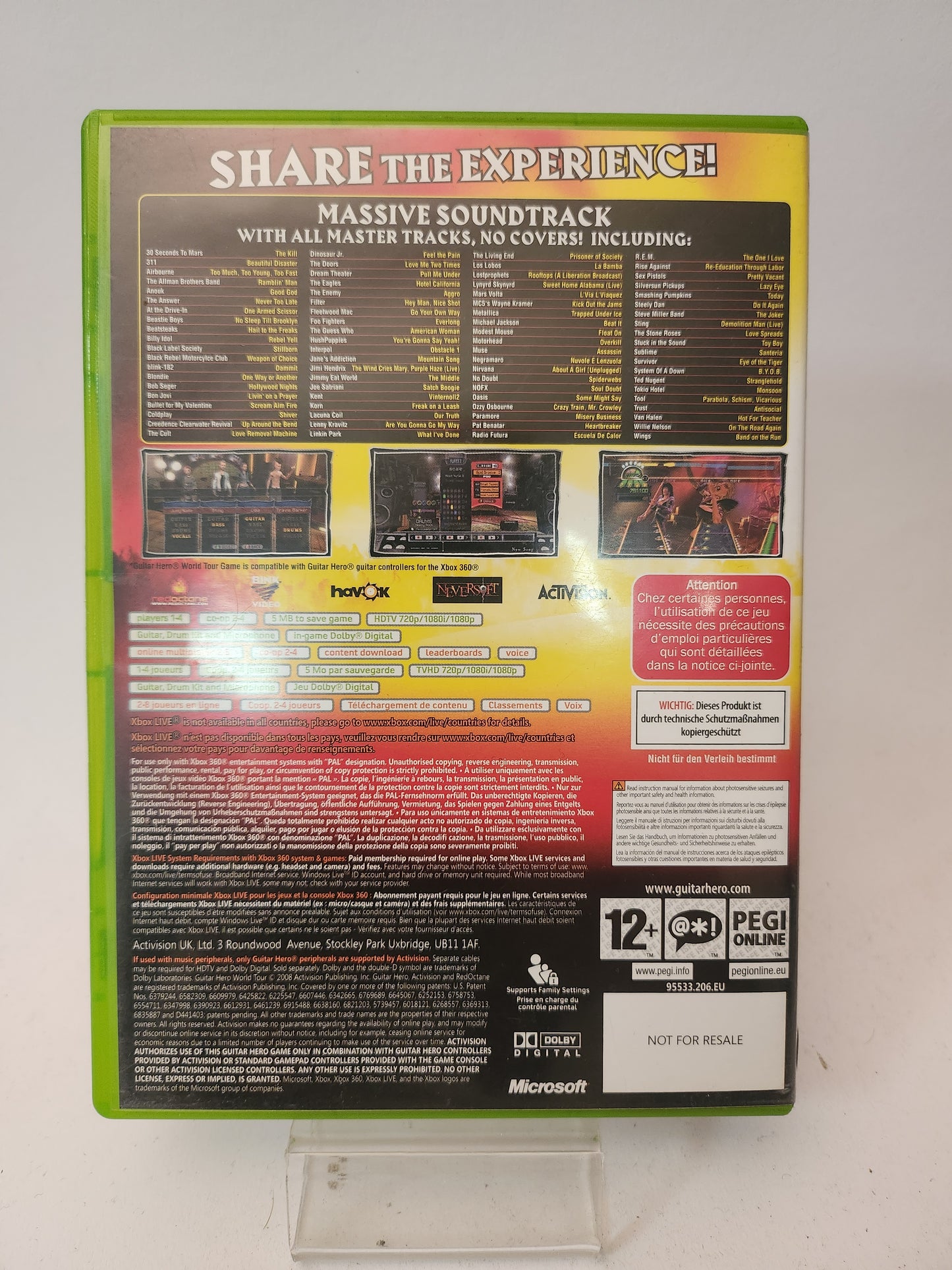 Guitar Hero World Tour (No Book) Xbox 360