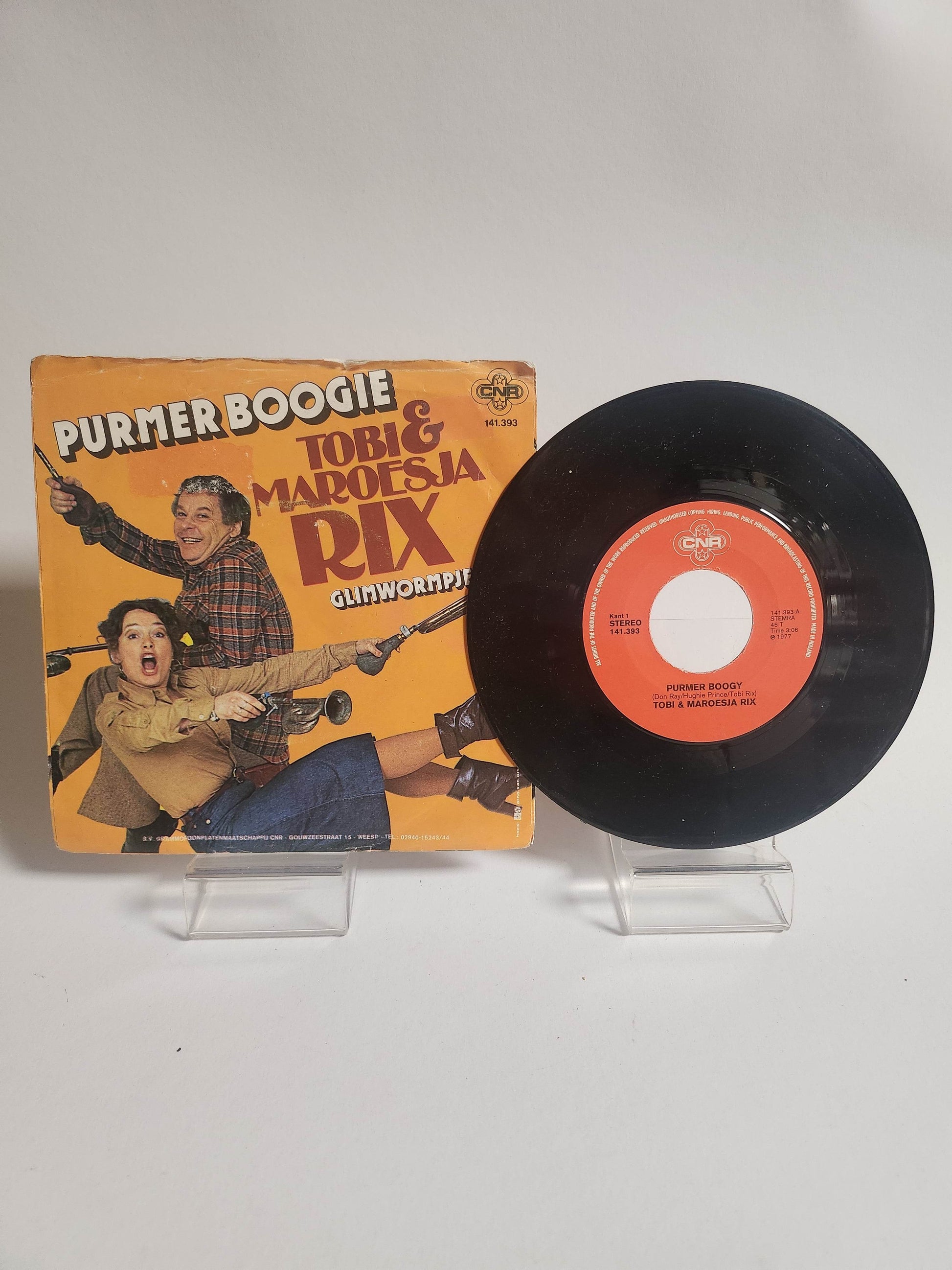 Tobi & Maroesja Rix: Purmer Boogie Single Vinyl - Feniks Gameshop