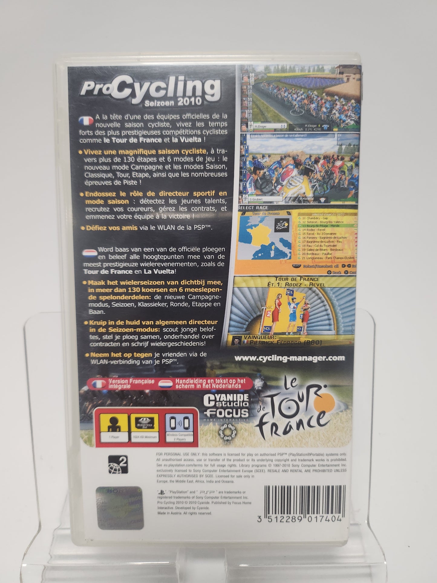 Pro Cycling Seizoen 2010 Playstation Portable