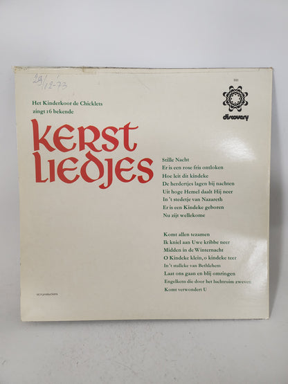 Kerstliedjes: Kinderkoor de Chicklets LP Vinyl
