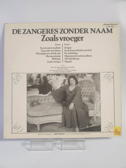 Zangeres zonder Naam: Zoals Vroeger LP Vinyl - Feniks Gameshop