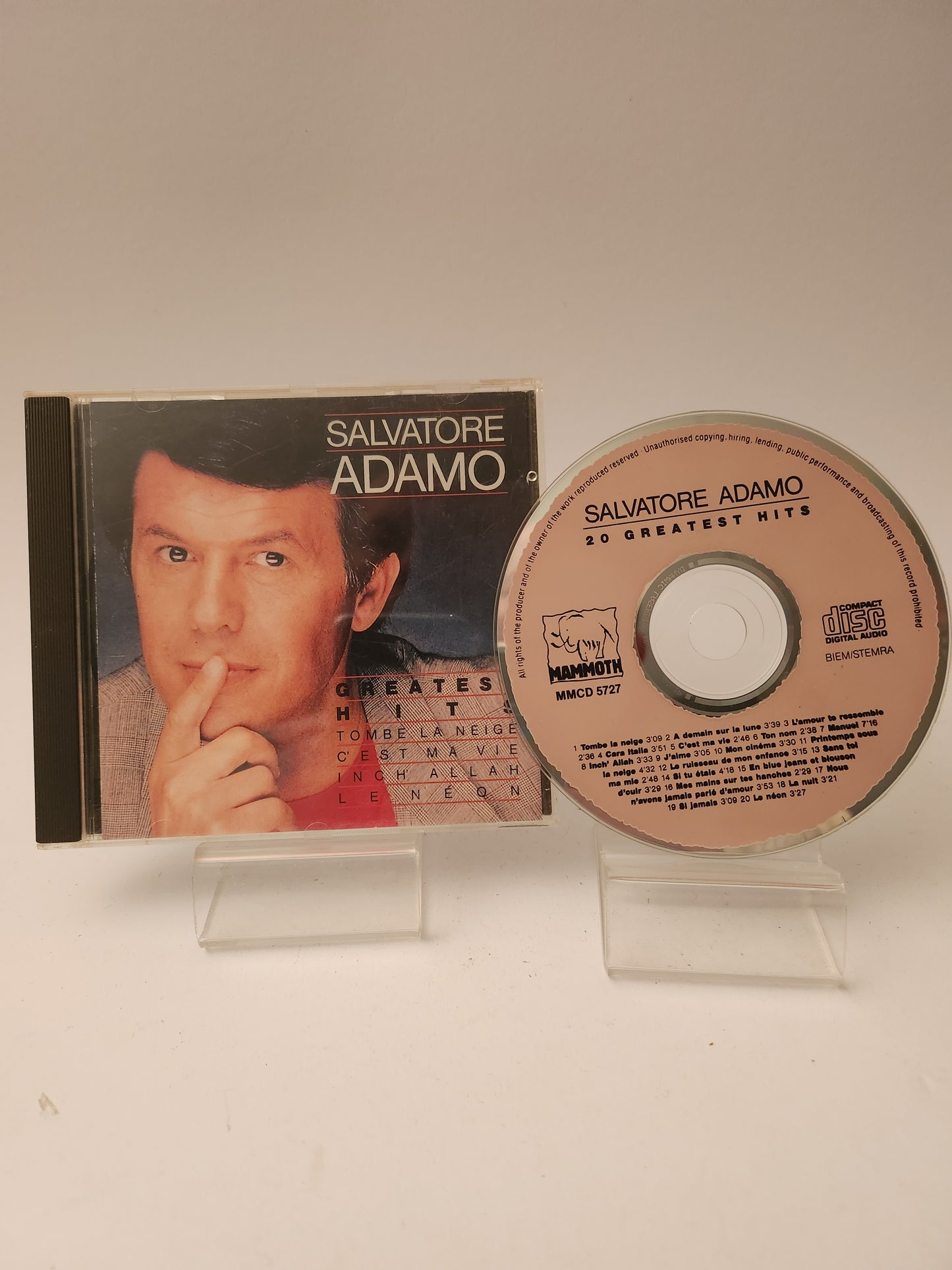 Salvatore Adamo: 20 Greatest Hits CD