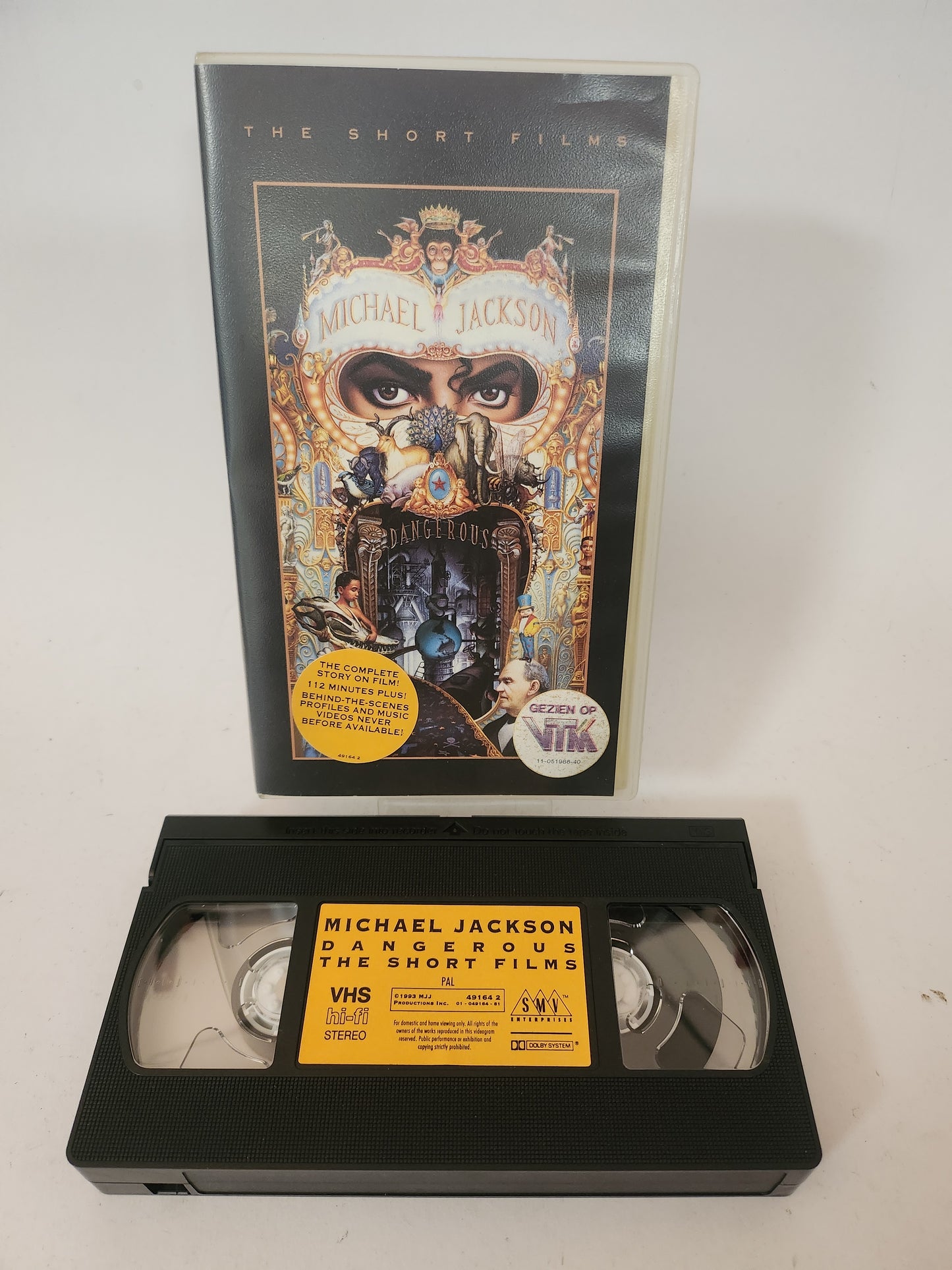 Michael Jackson: Dangerous "the Short Films" VHS Muziek