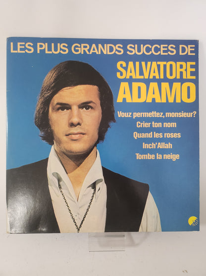 Les Plus Grands Succes de Salvatore Adamo LP Vinyl