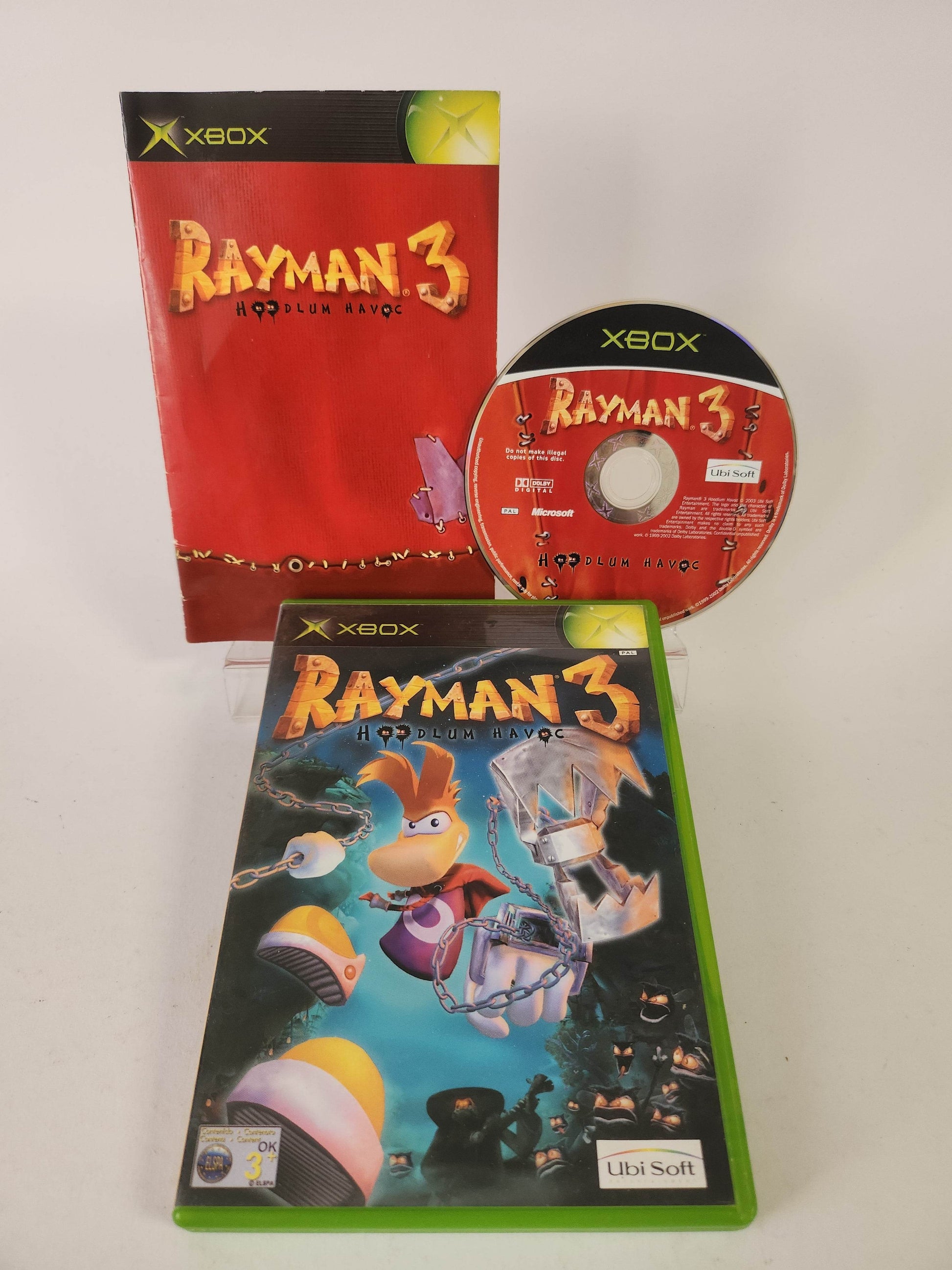 Rayman 3 Hoodlum Havoc Xbox Original - Feniks Gameshop