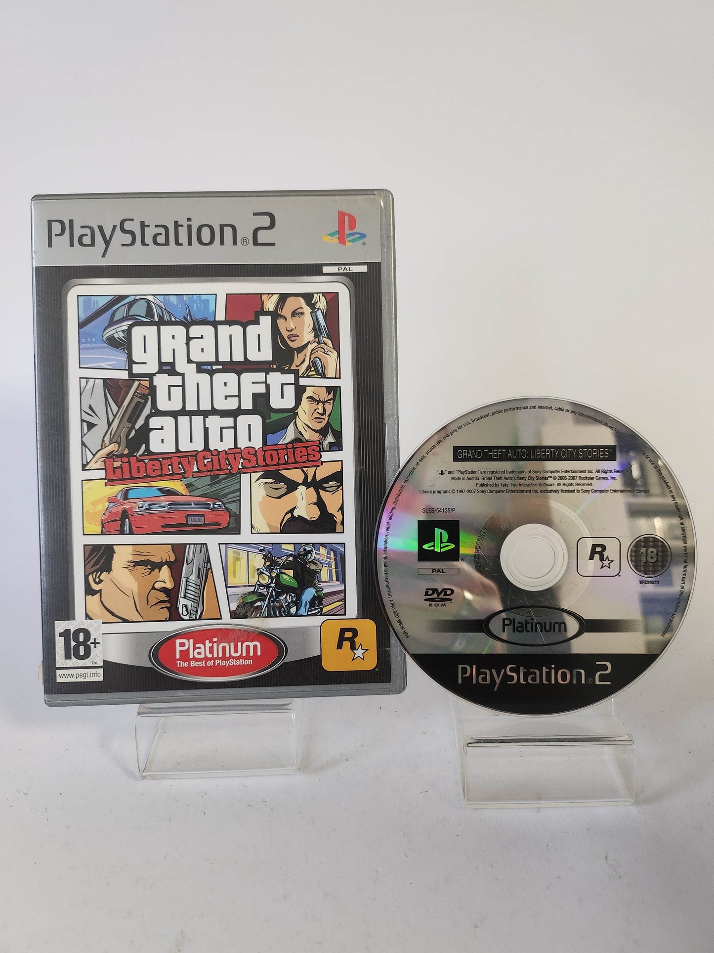 Grand Theft Auto Liberty City Stories Platinum (No Book) Ps2 - Feniks Gameshop