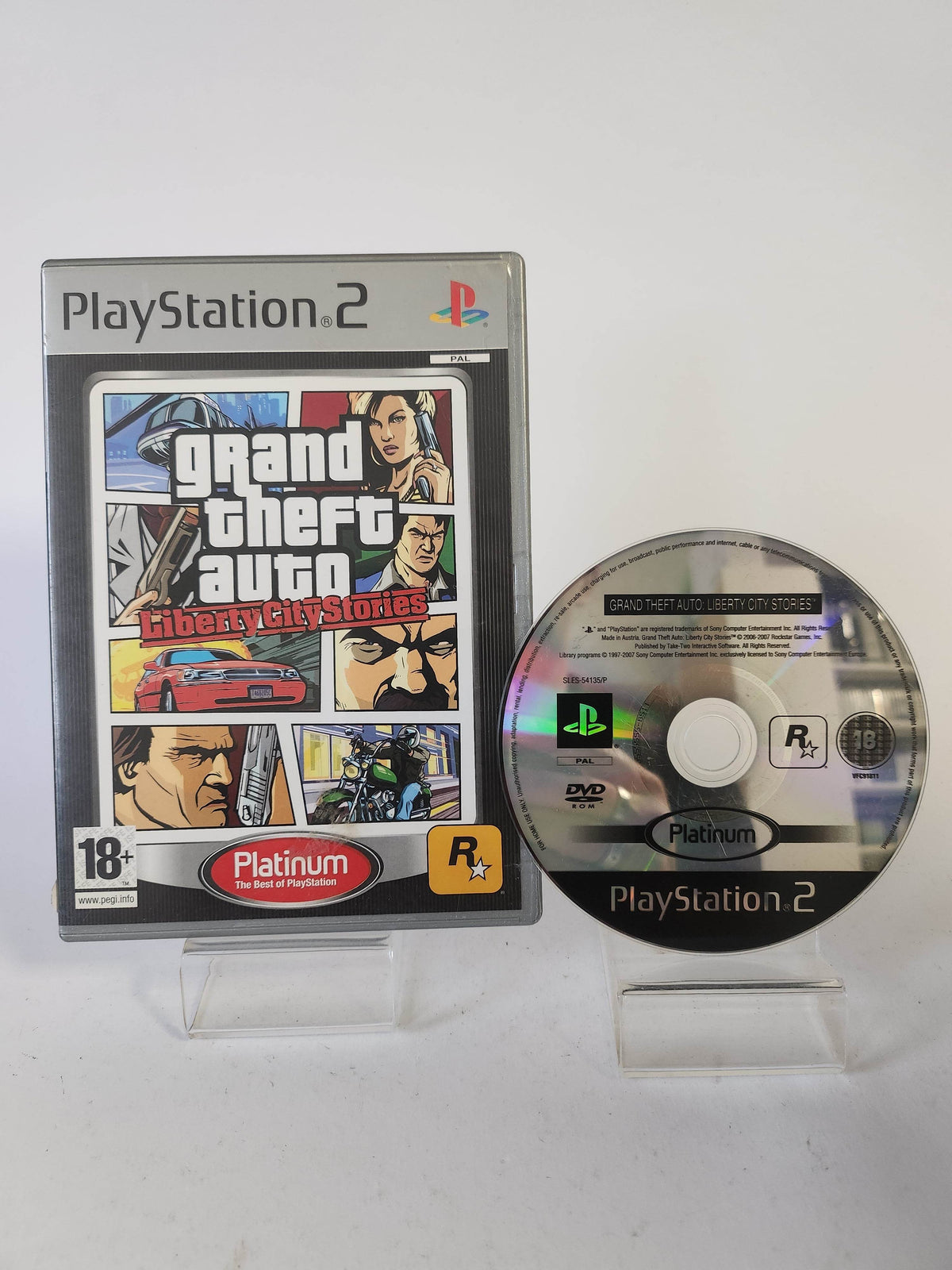 Grand Theft Auto Liberty City Stories Platinum (No Book) Ps2 - Feniks Gameshop