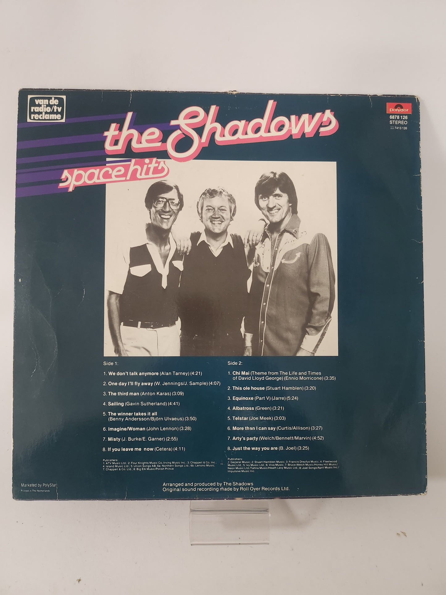 Space Hits: the Shadows LP Vinyl