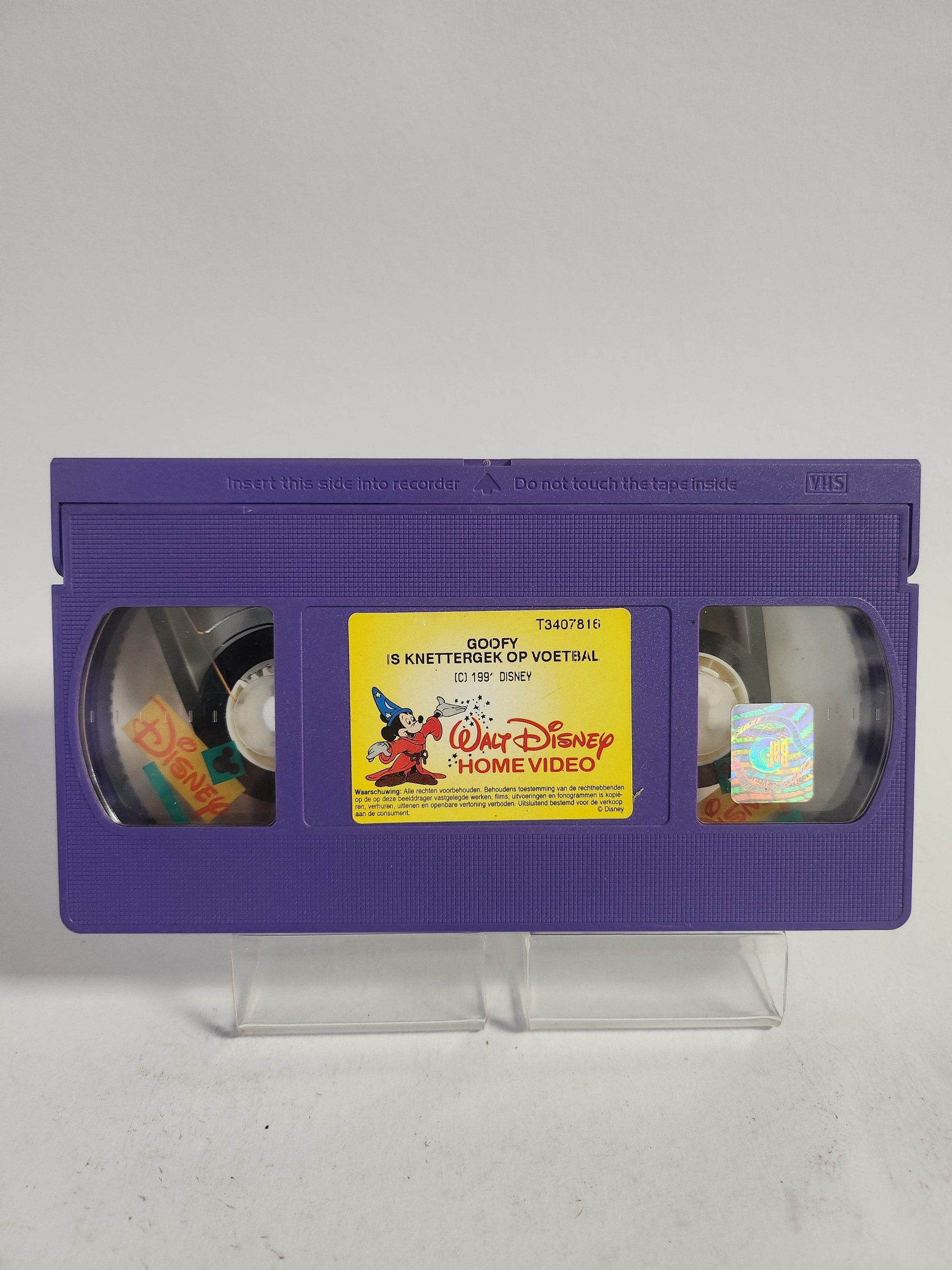 Goofy is Knettergek op Voetbal VHS Kids - Feniks Gameshop