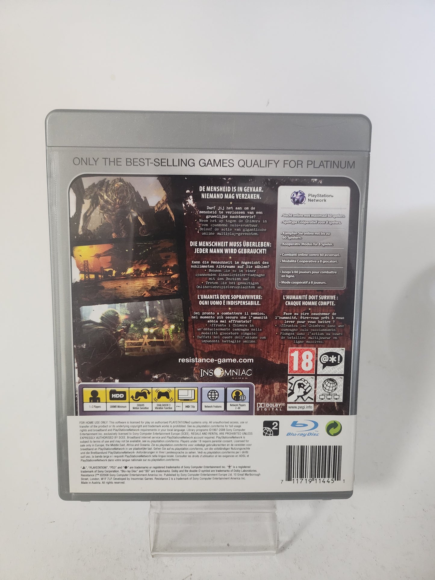 Resistance 2 (No Book) PlayStation 3