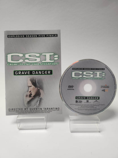 CSI Crime Scene Investigation Grave Danger Steelcase DVD - Feniks Gameshop