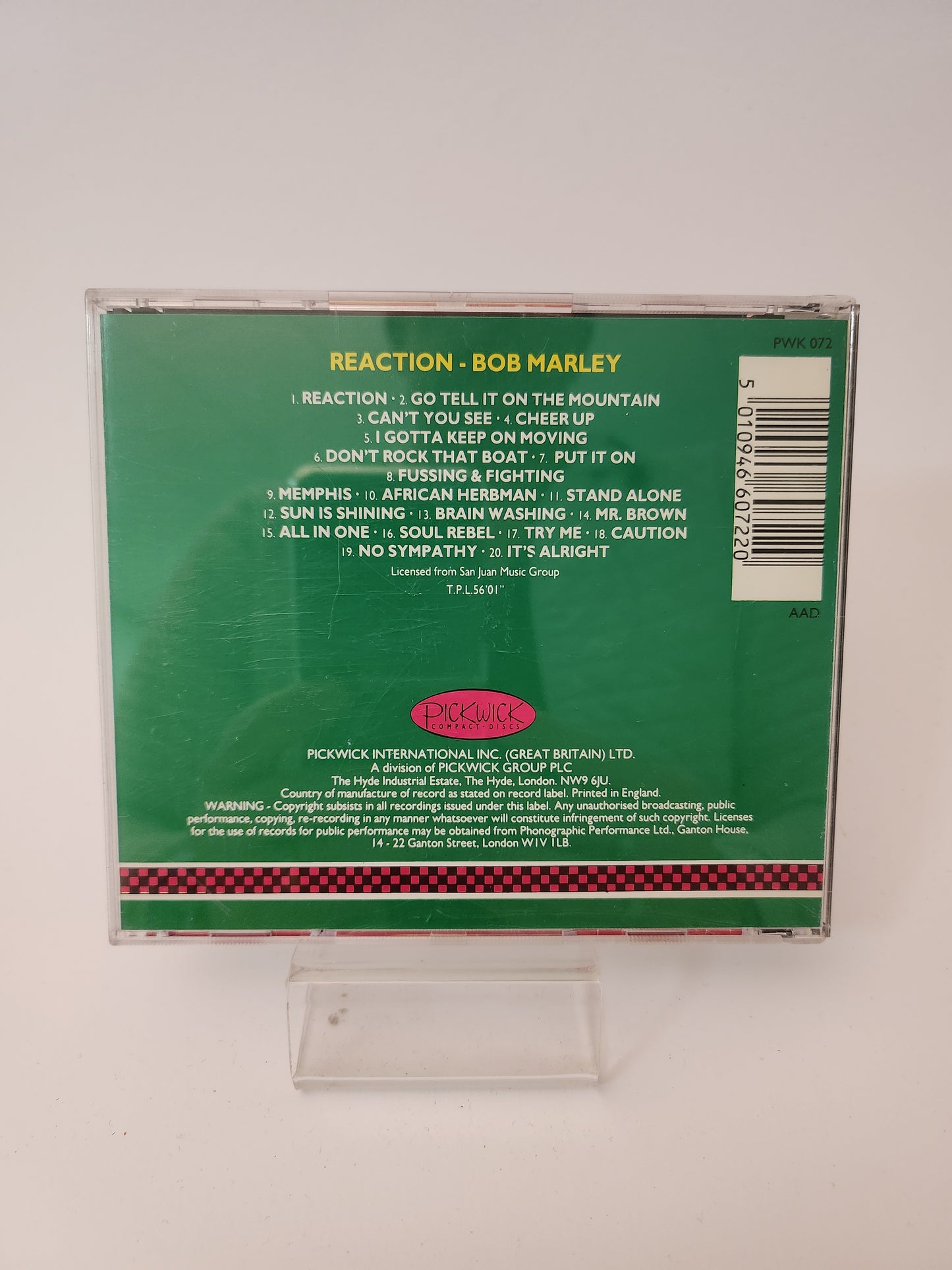 Bob Marley: Reaction CD