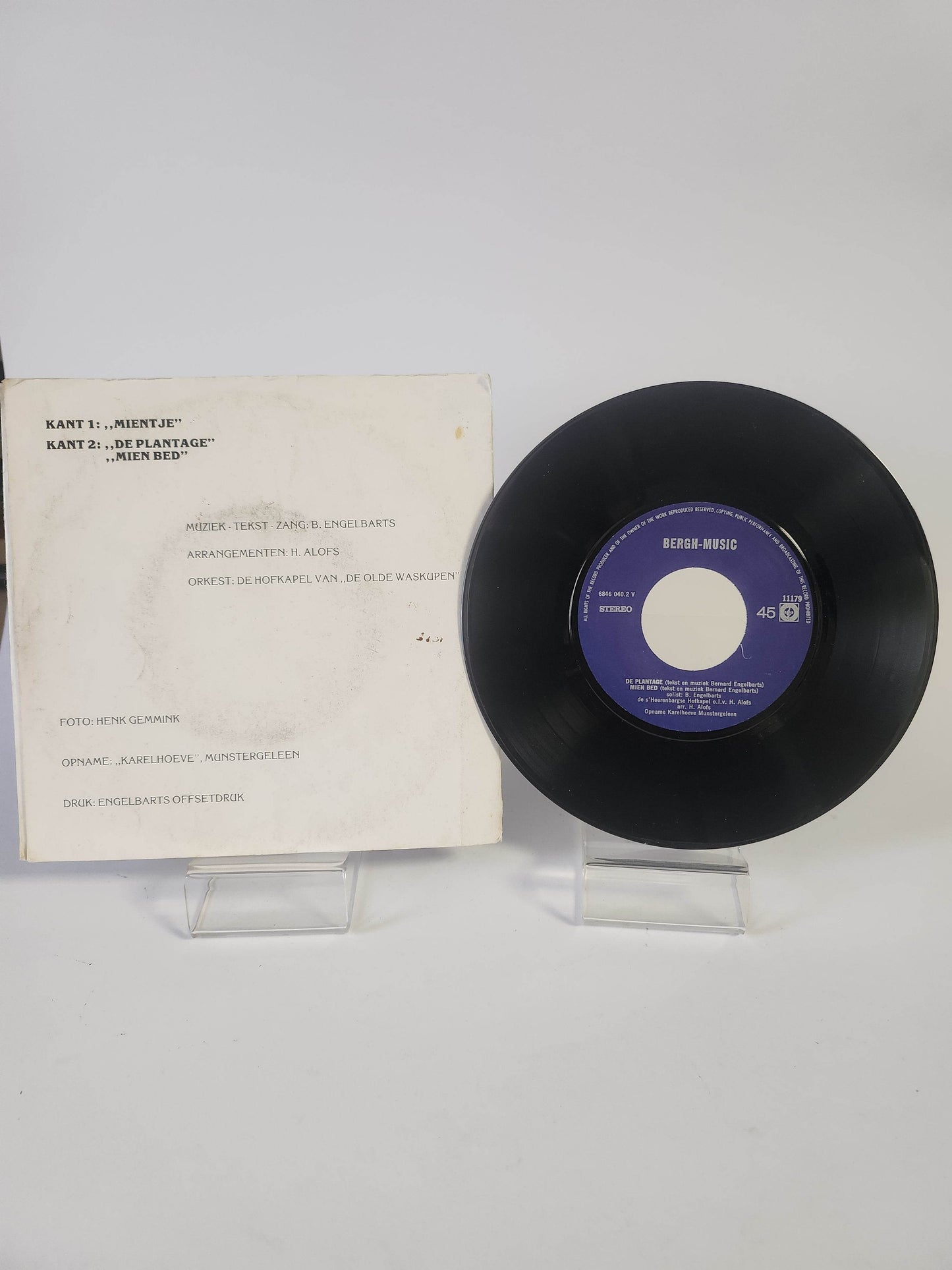 Mientje: De Plantage Single Vinyl - Feniks Gameshop