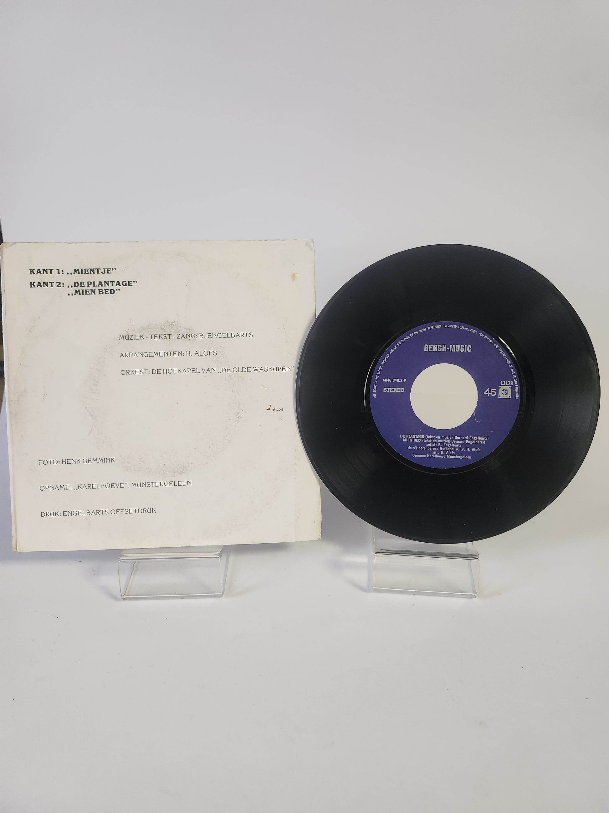 Mientje: De Plantage Single Vinyl - Feniks Gameshop