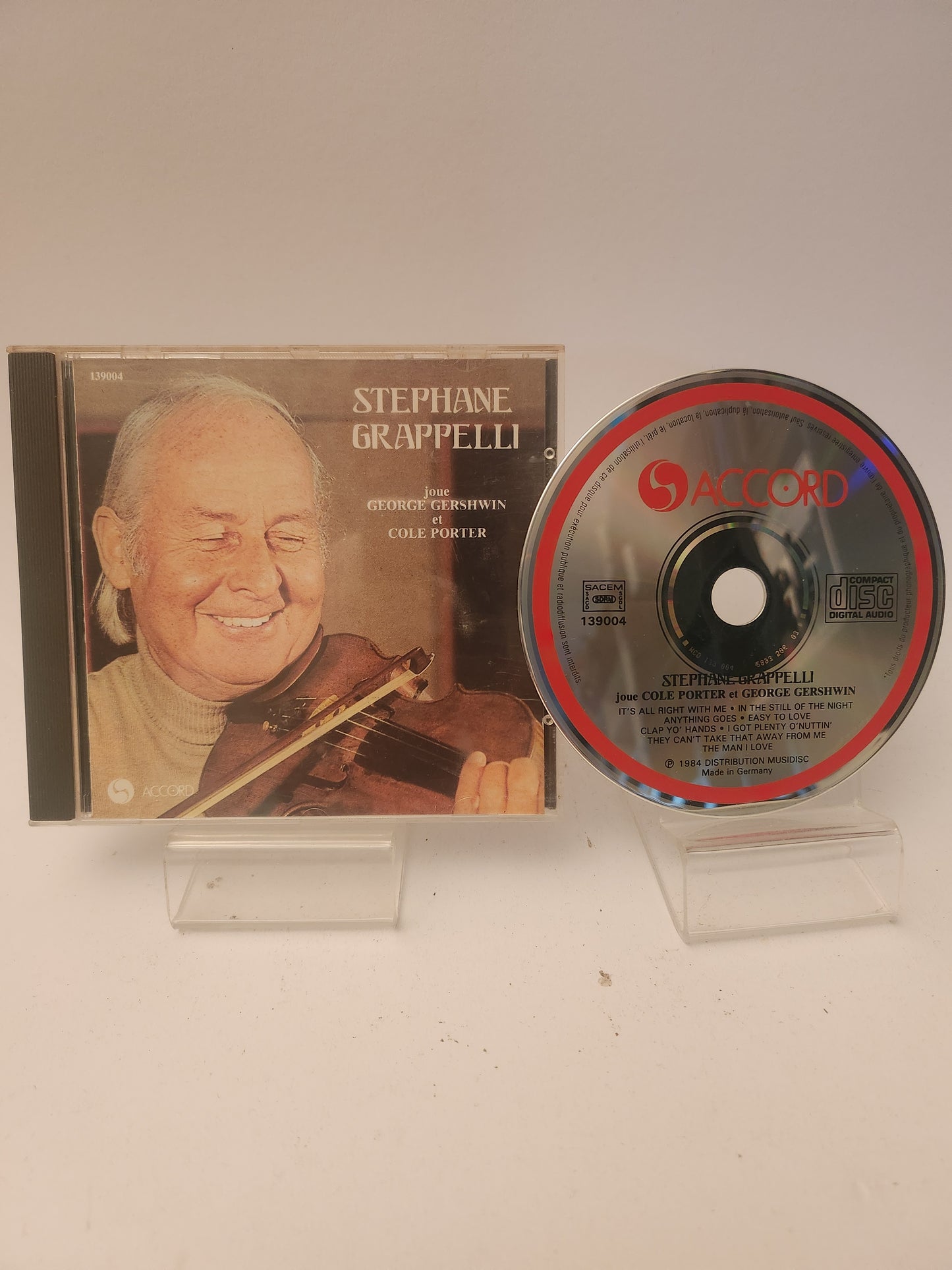 Stephane Grappelli Joue Cole Porter & George Gershwin CD