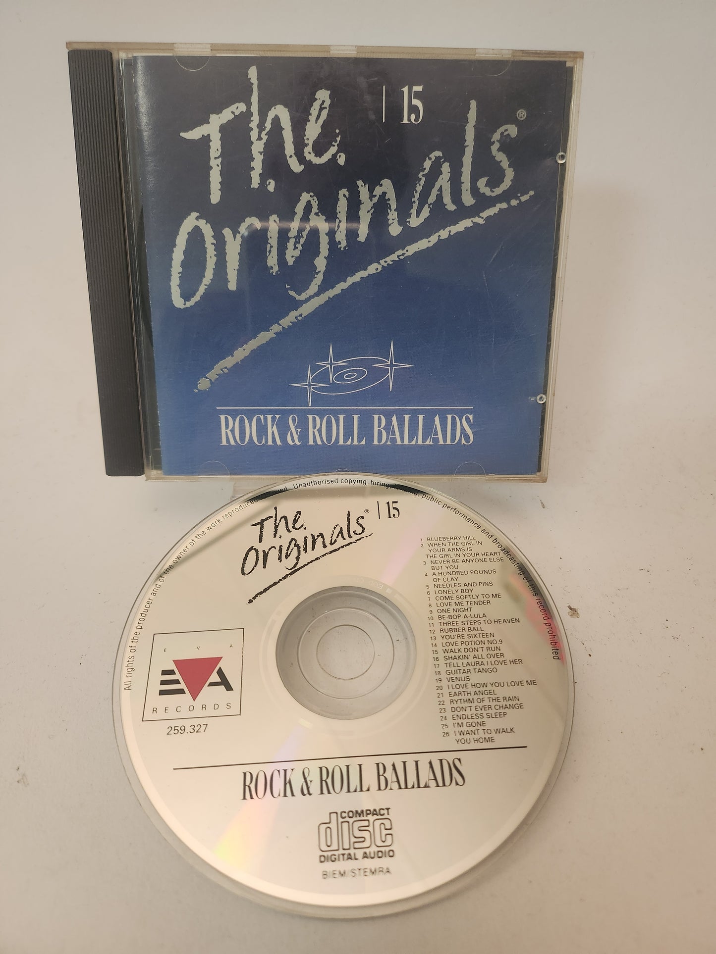 Originals Rock & Roll Ballads Volume 15 CD