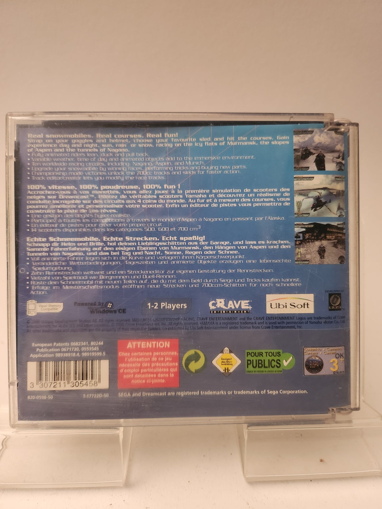 SnoCross Championship Racing Sega Dreamcast