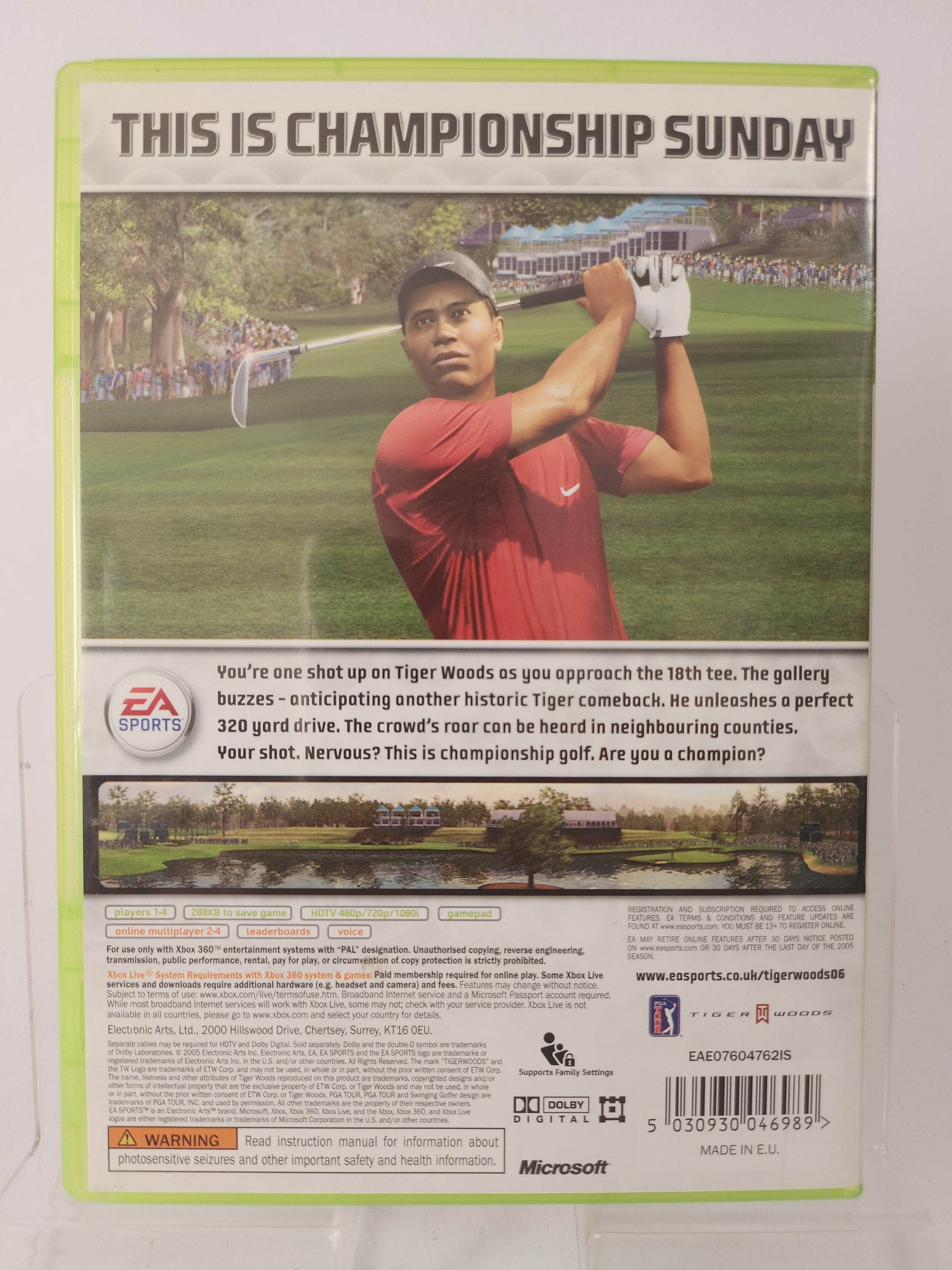 Tiger Woods PGA Tour 06 Xbox 360 - Feniks Gameshop