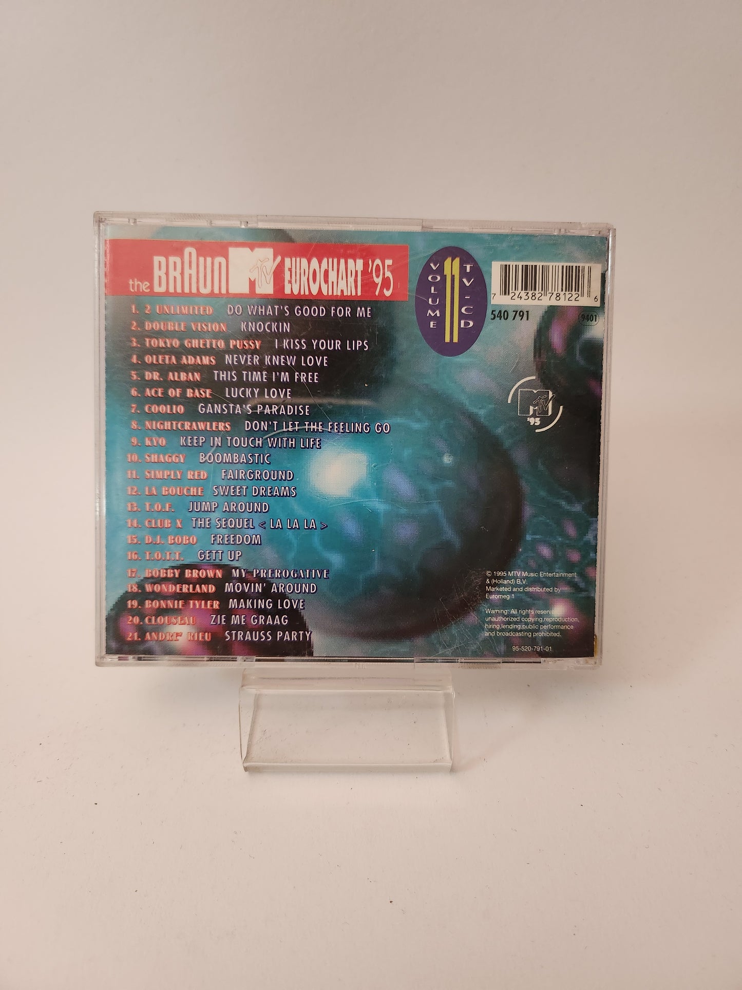 MTV Eurochart '95 Volume 11 CD