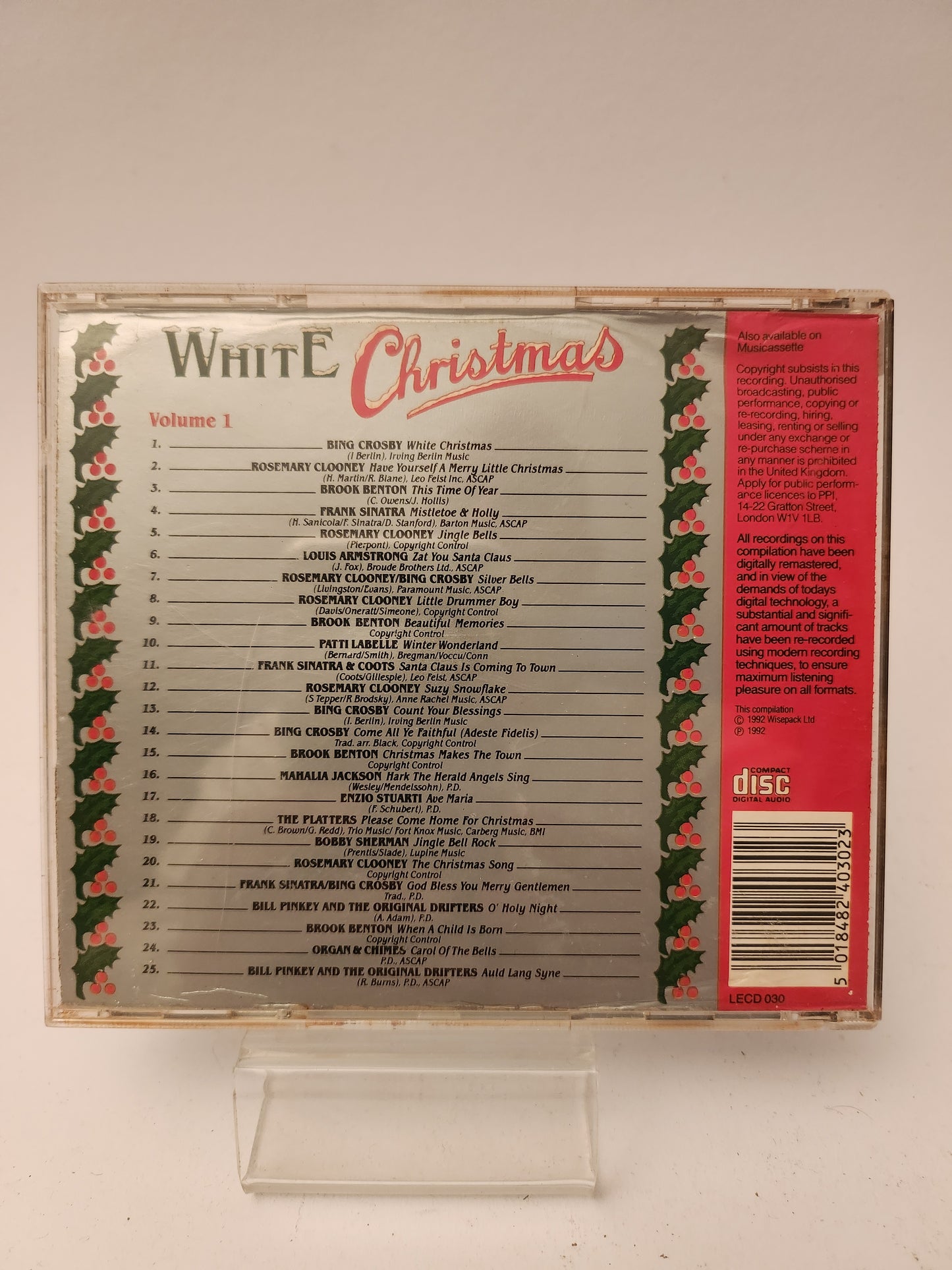 White Christmas Volume 1 CD