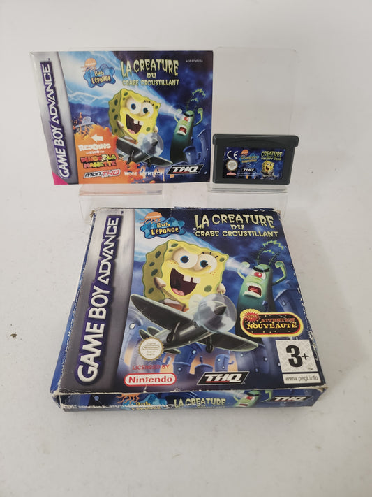SpongeBob en de Krokante Krab Boxed Game Boy Advance
